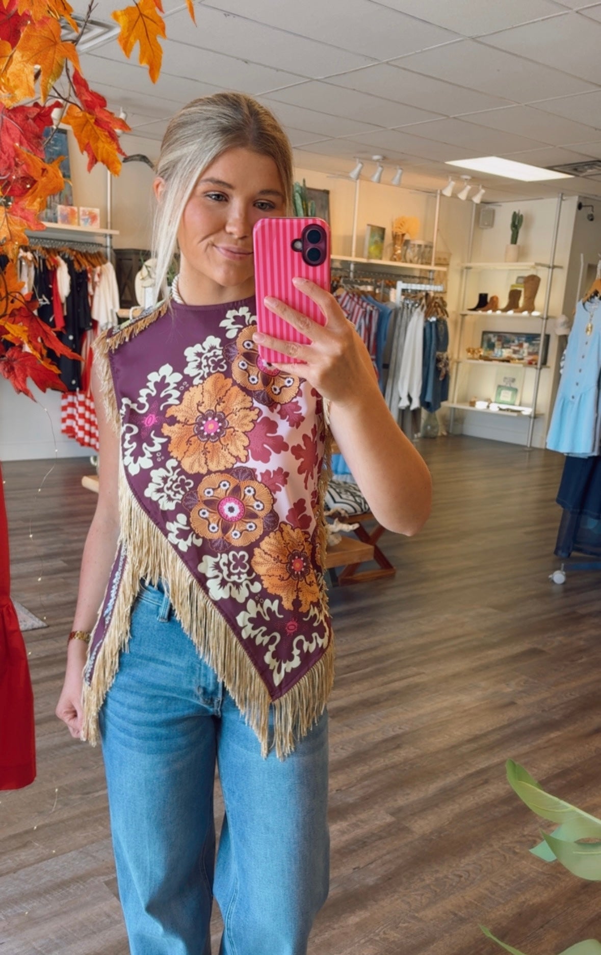 Fringe top