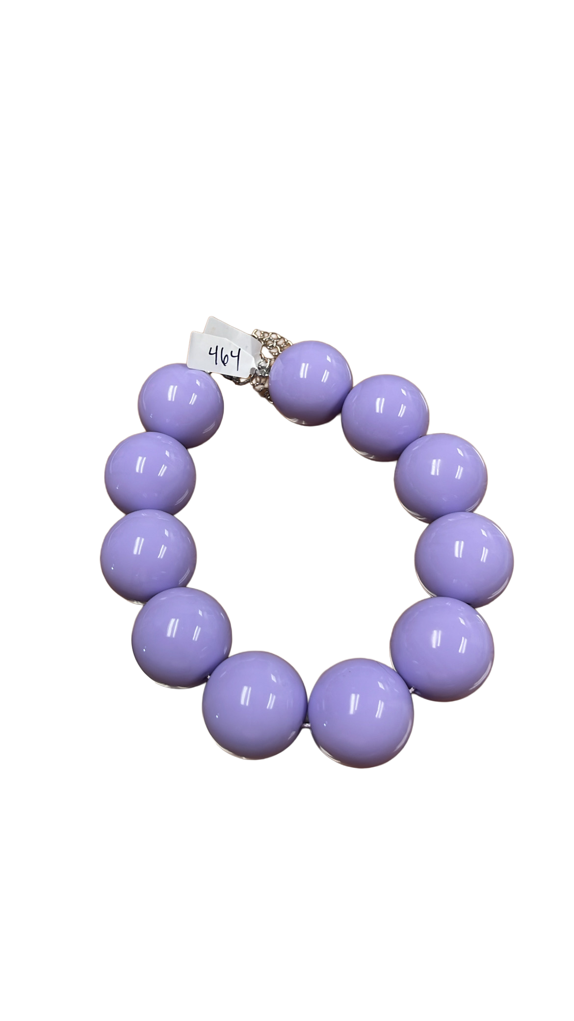 Purple Statement Necklace