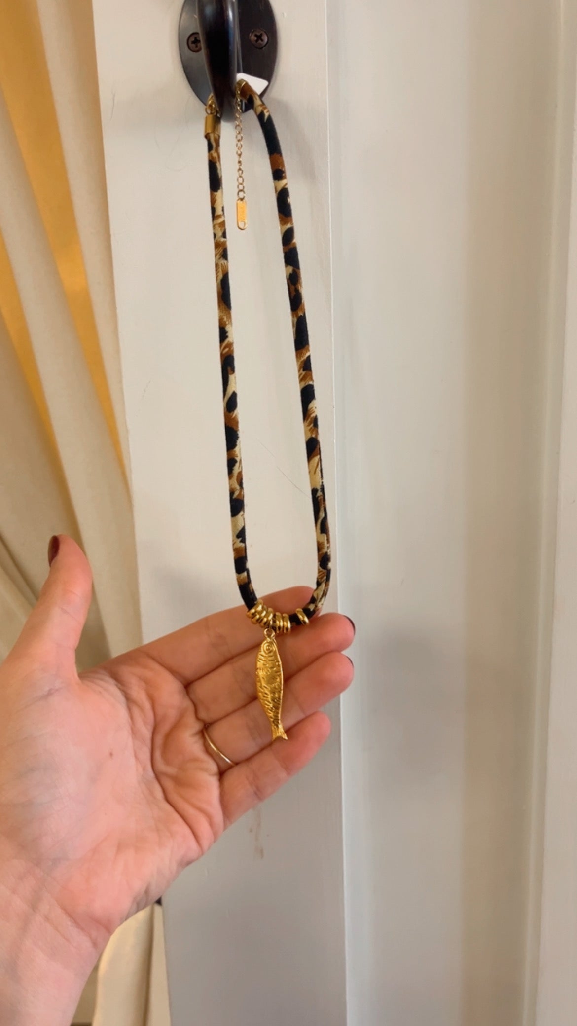 Cheetah Fish Necklace