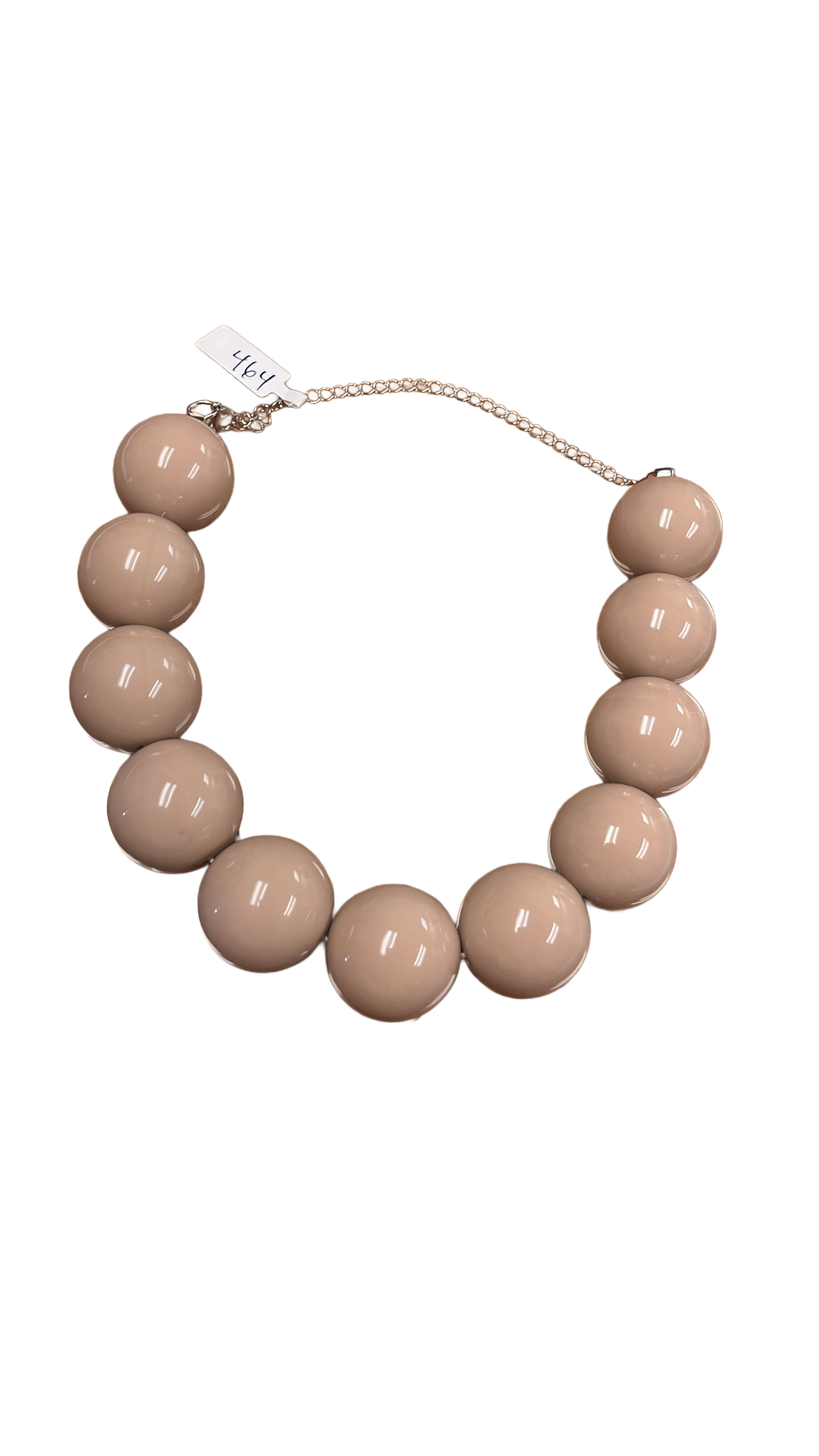 Tan Statement Necklace