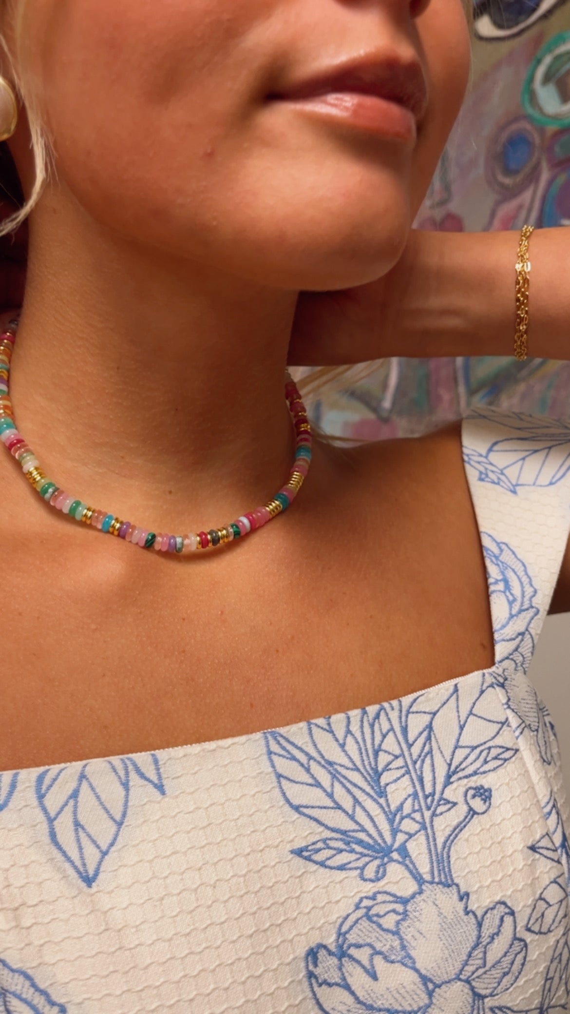 Colorful Beaded Necklace