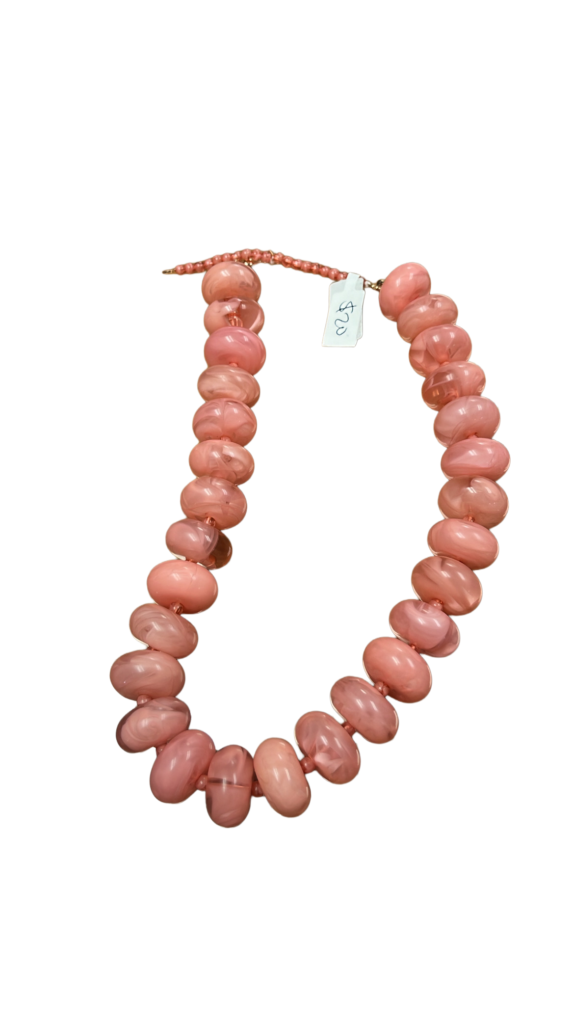 Salmon Pink Necklace