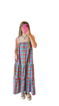 Maxi Plaid Dress