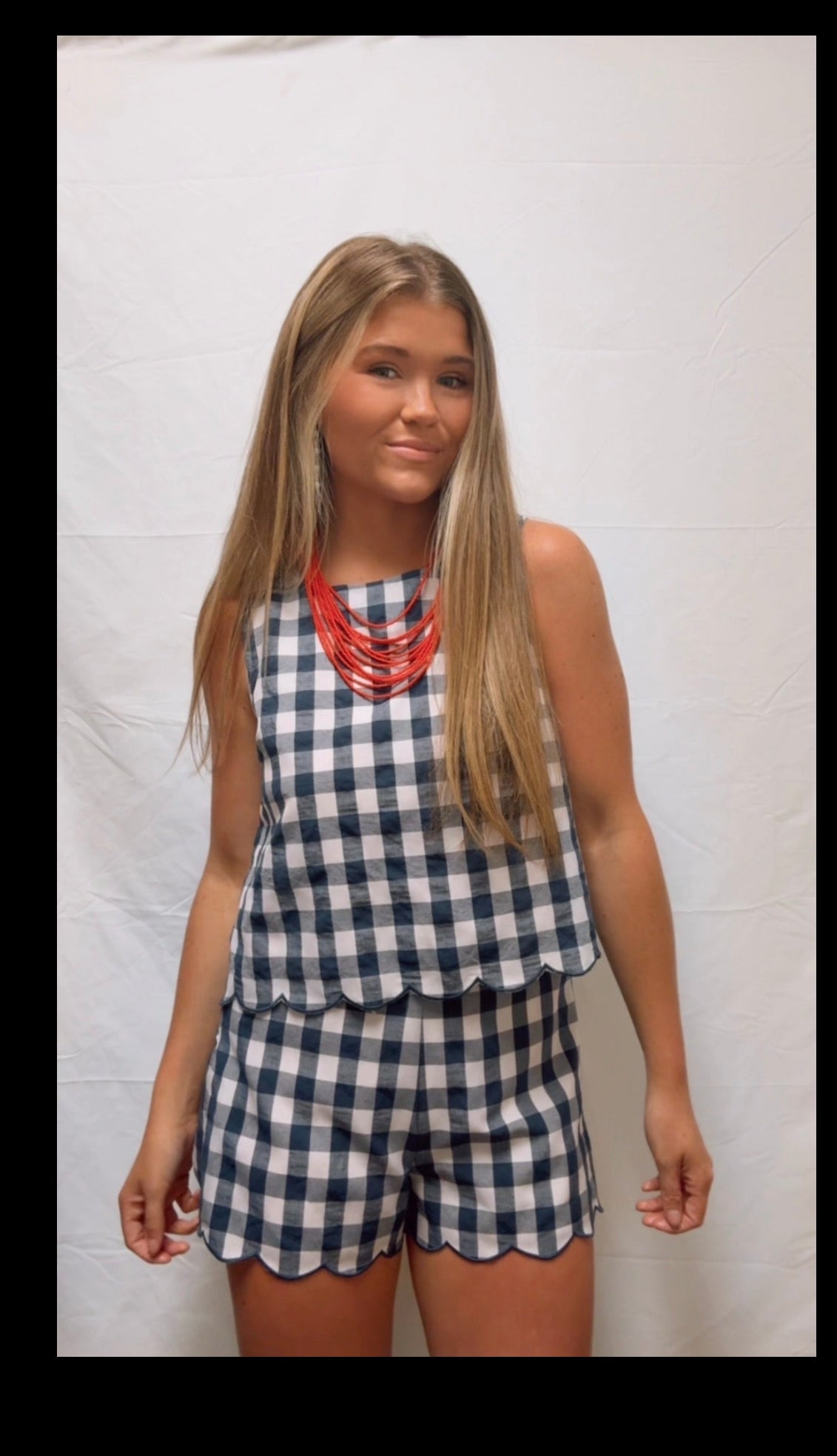 Gingham Set (BOTTOMS)