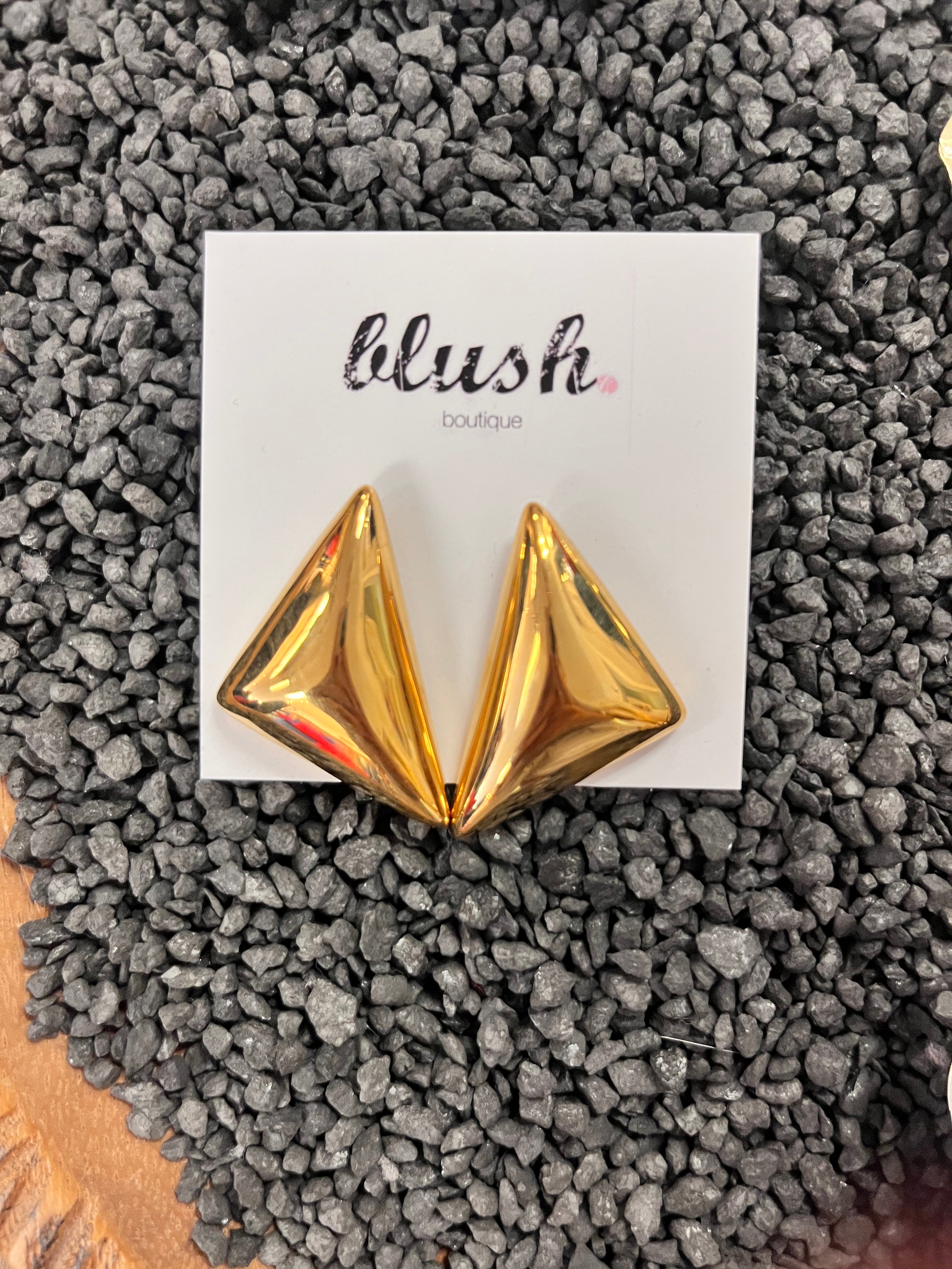 Chucky Triangle Earrings